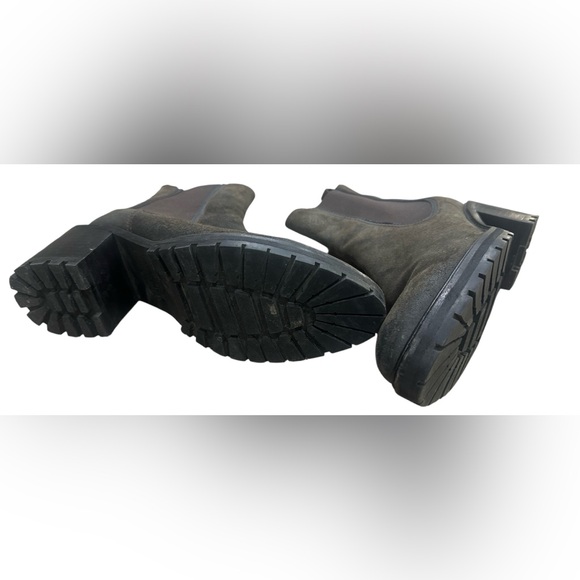 Thursday Leather Chunky Heel Chelsea Boots - Women's Size8.5 - Brown - Picture 6 of 7